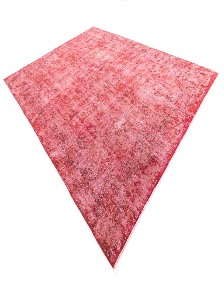 Detail image of  9' 7 x 12' 9  Hand Knotted Ultra Vintage Persian Wool Rug