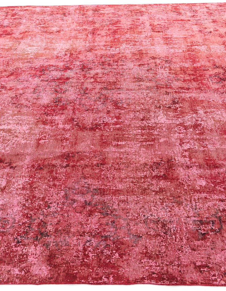 Detail image of  9' 7 x 12' 9  Hand Knotted Ultra Vintage Persian Wool Rug