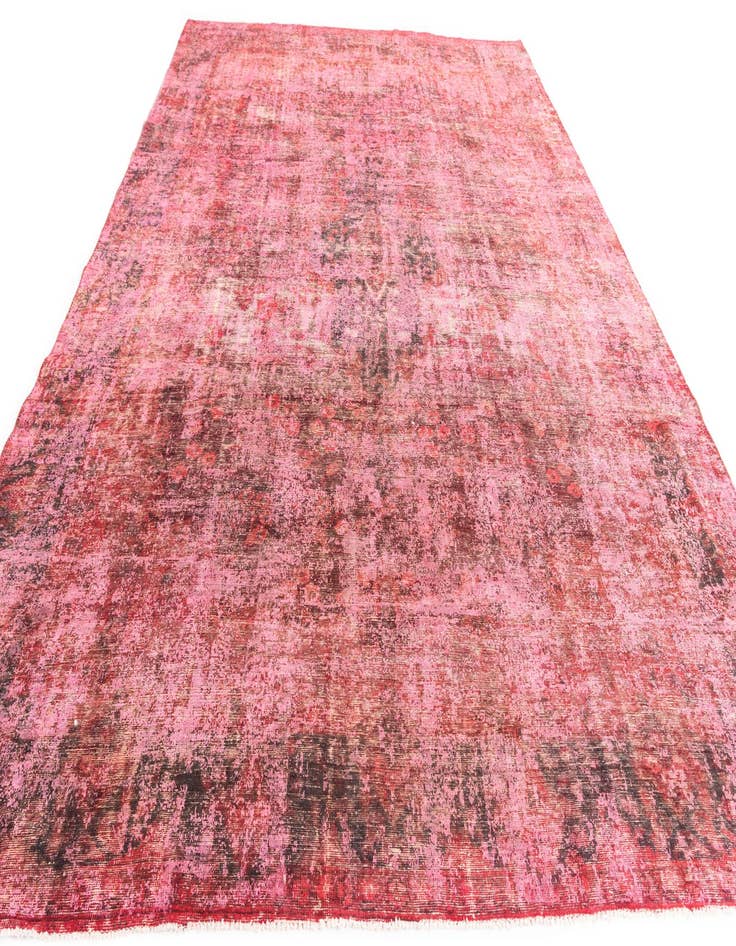 Detail image of  9' x 13' 2  Hand Knotted Ultra Vintage Persian Wool Rug