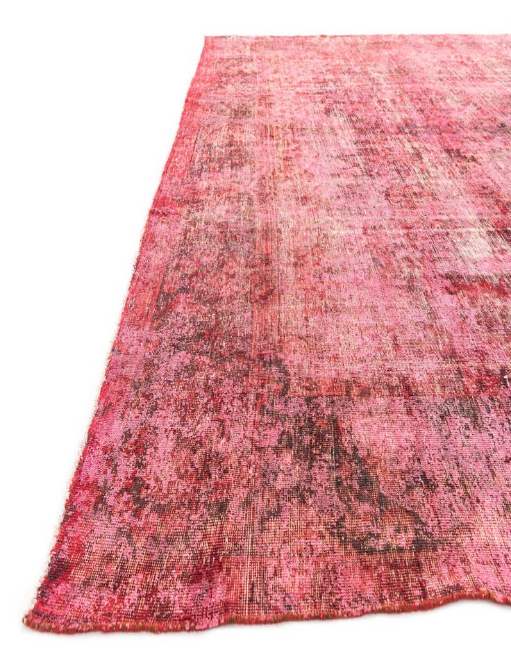 Detail image of  9' x 13' 2  Hand Knotted Ultra Vintage Persian Wool Rug