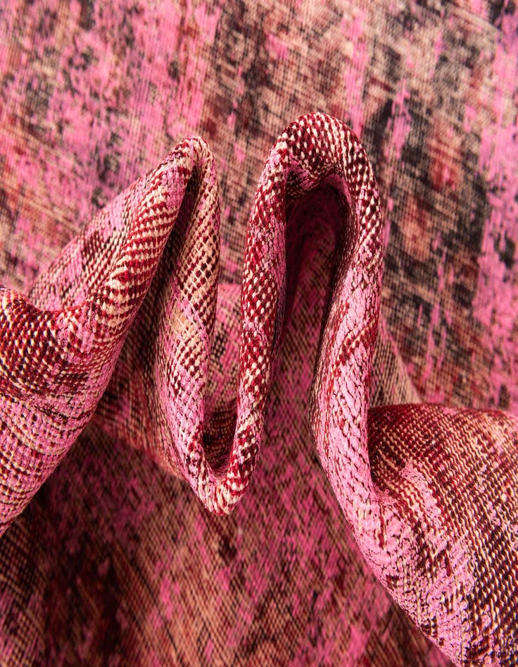 Detail image of  9' x 13' 2  Hand Knotted Ultra Vintage Persian Wool Rug