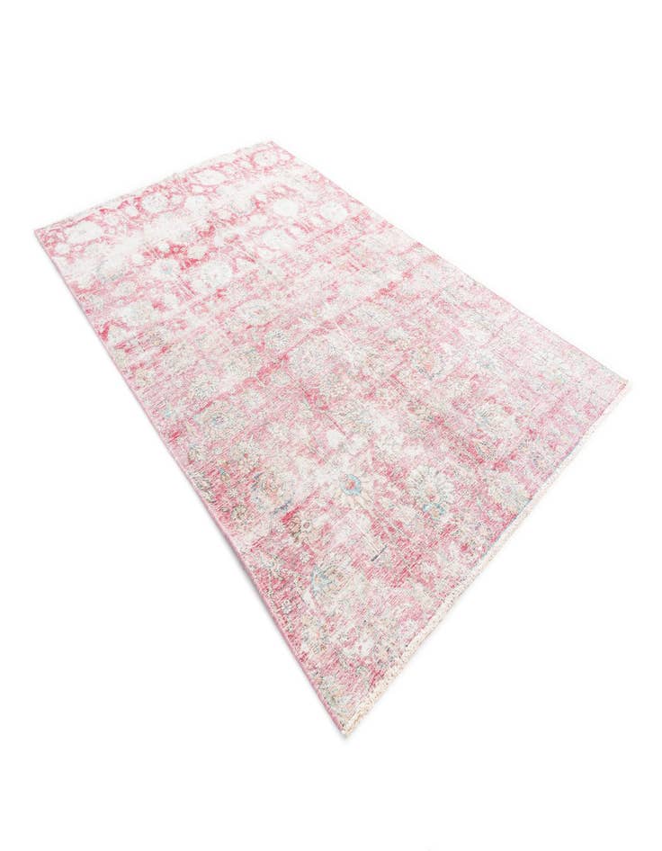 Detail image of  5' 2 x 8' 7  Hand Knotted Ultra Vintage Persian Wool Rug