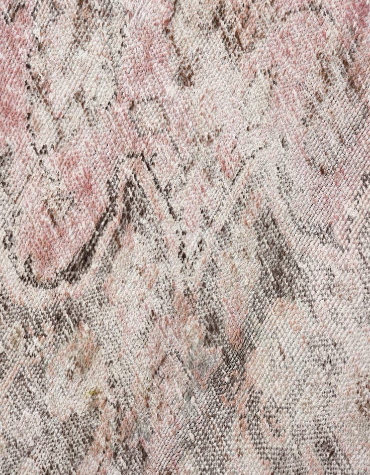 Detail image of  9' 1 x 13'  Hand Knotted Ultra Vintage Persian Wool Rug