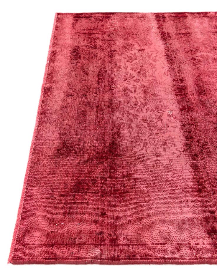 Detail image of  4' x 6' 8  Hand Knotted Ultra Vintage Persian Wool Rug