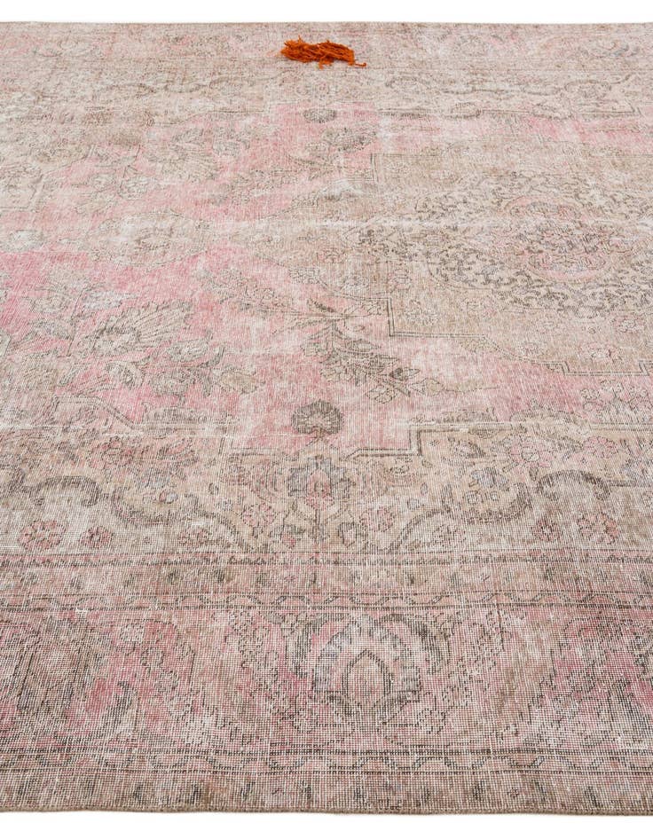 Detail image of  9' 2 x 12' 5  Hand Knotted Ultra Vintage Persian Wool Rug