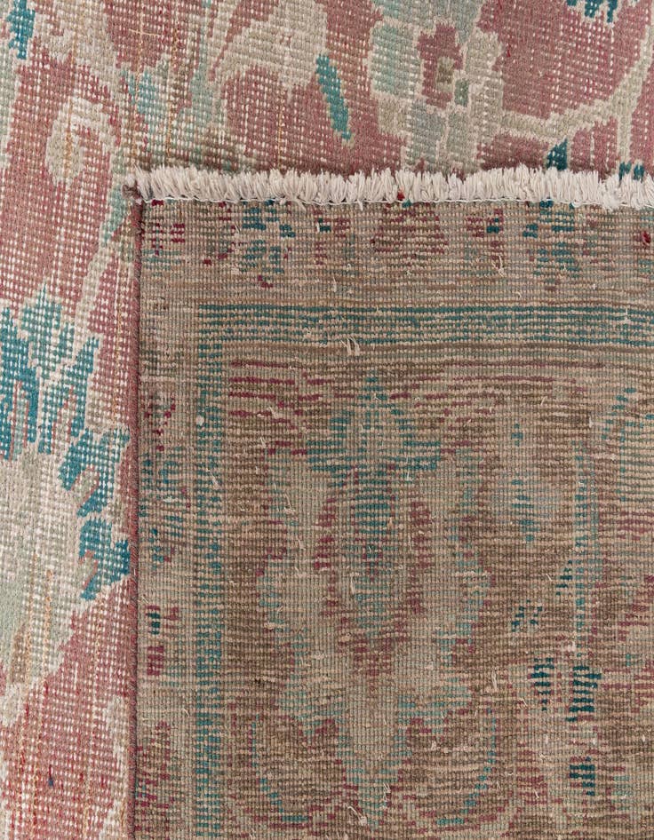 Detail image of  9' 9 x 13' 1  Hand Knotted Ultra Vintage Persian Wool Rug