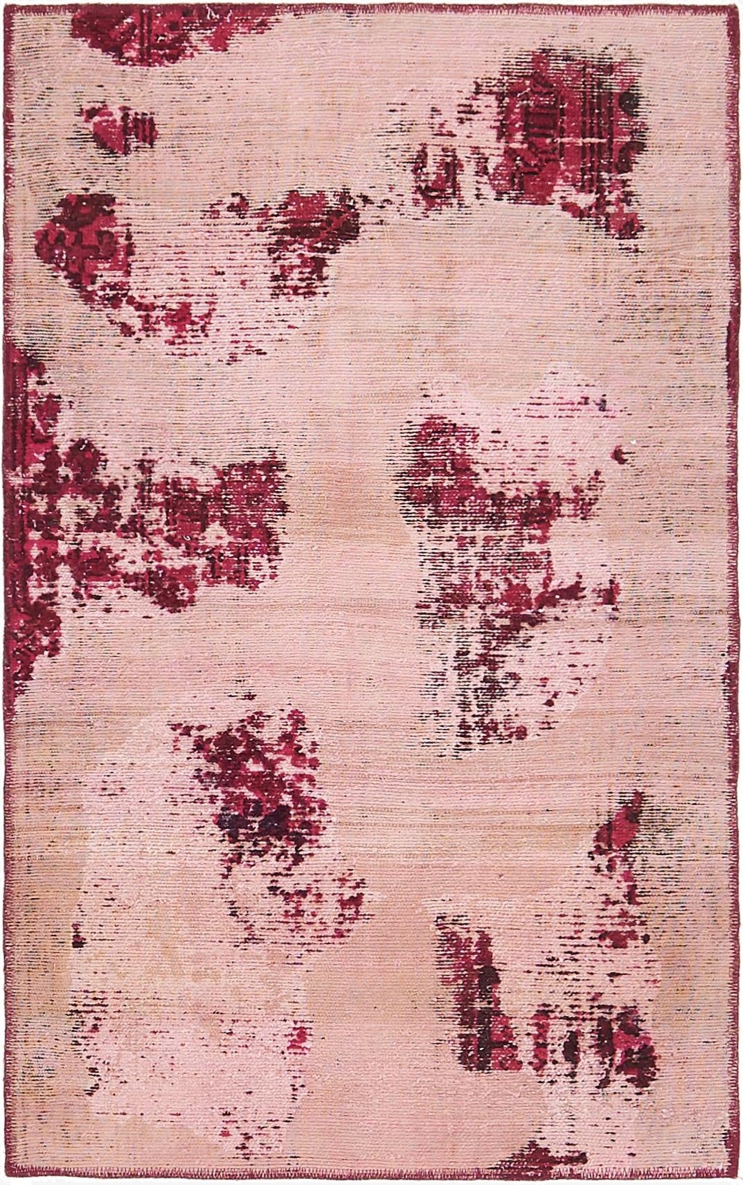  3' x 5'  Hand Knotted Ultra Vintage Persian Wool Rug