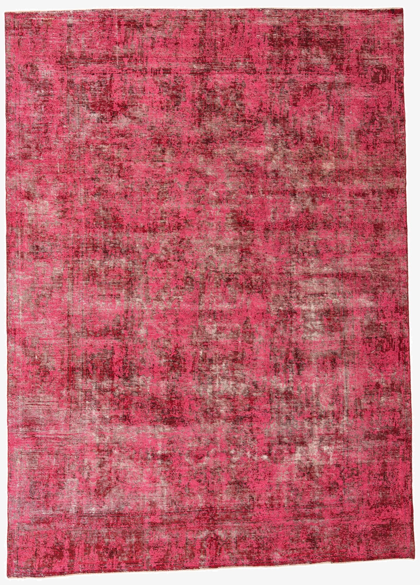  9' 1 x 12' 6  Hand Knotted Ultra Vintage Persian Wool Rug