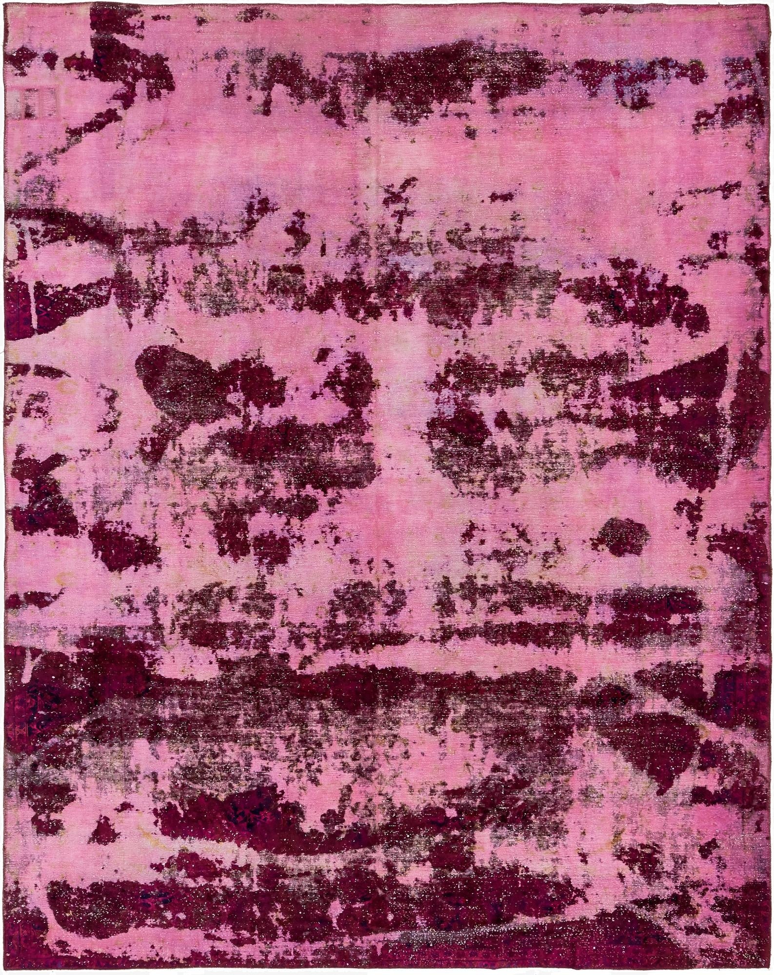  9' 3 x 11' 10  Hand Knotted Ultra Vintage Persian Wool Rug