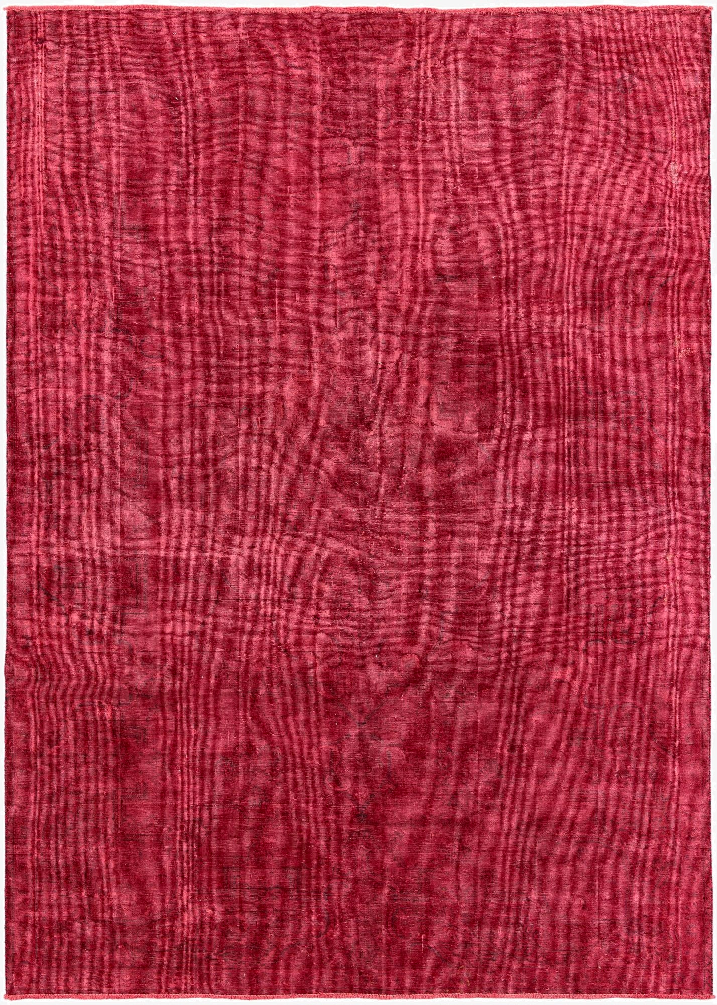  7' 5 x 10' 3  Hand Knotted Ultra Vintage Persian Wool Rug