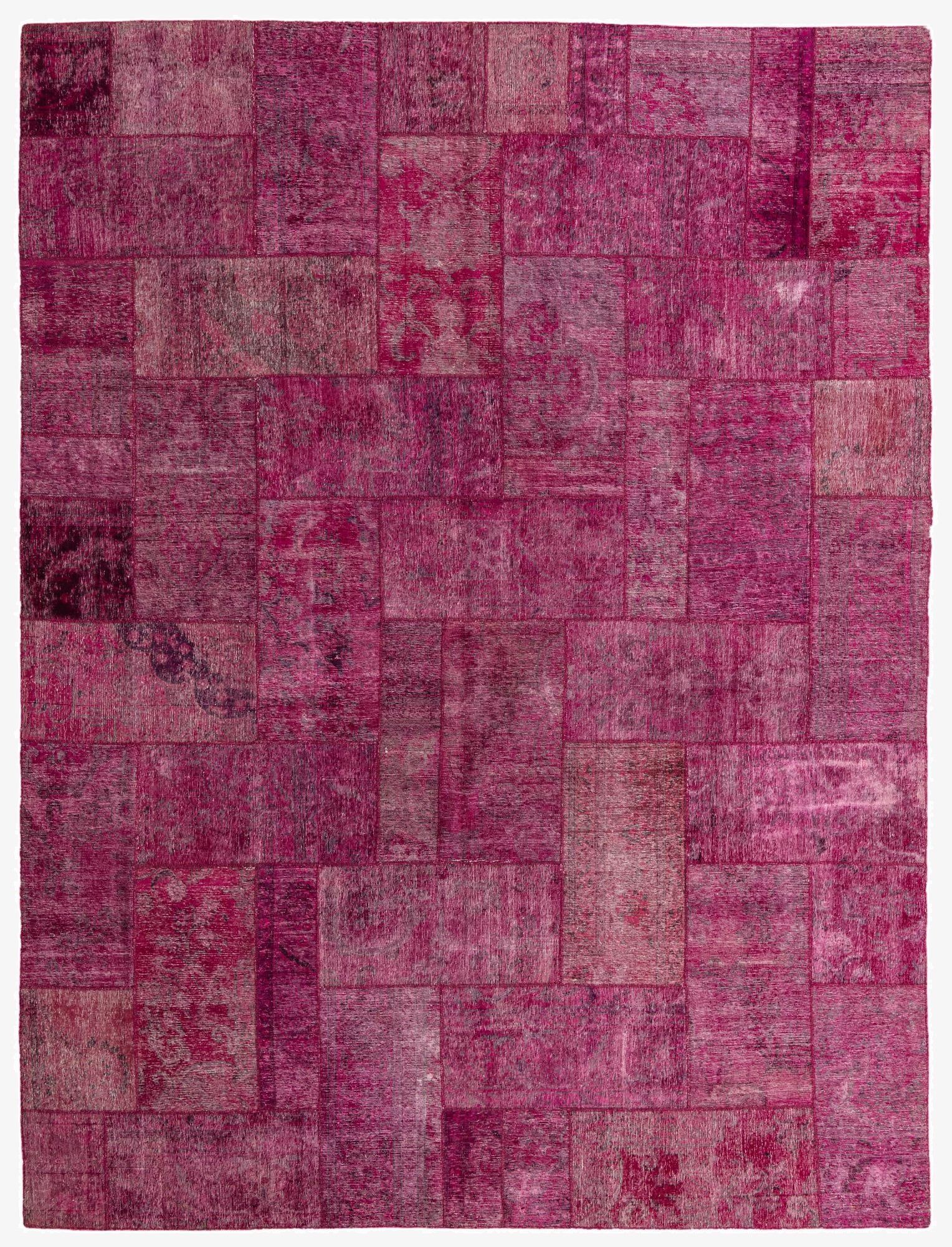  9' 9 x 13' 1  Hand Knotted Ultra Vintage Persian Wool Rug