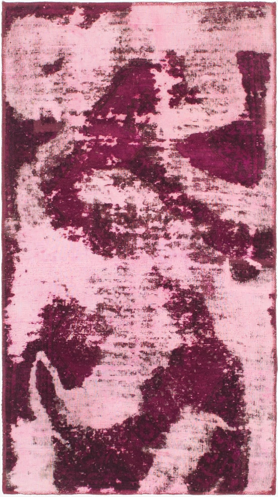  3' x 5' 9  Hand Knotted Ultra Vintage Persian Wool Rug