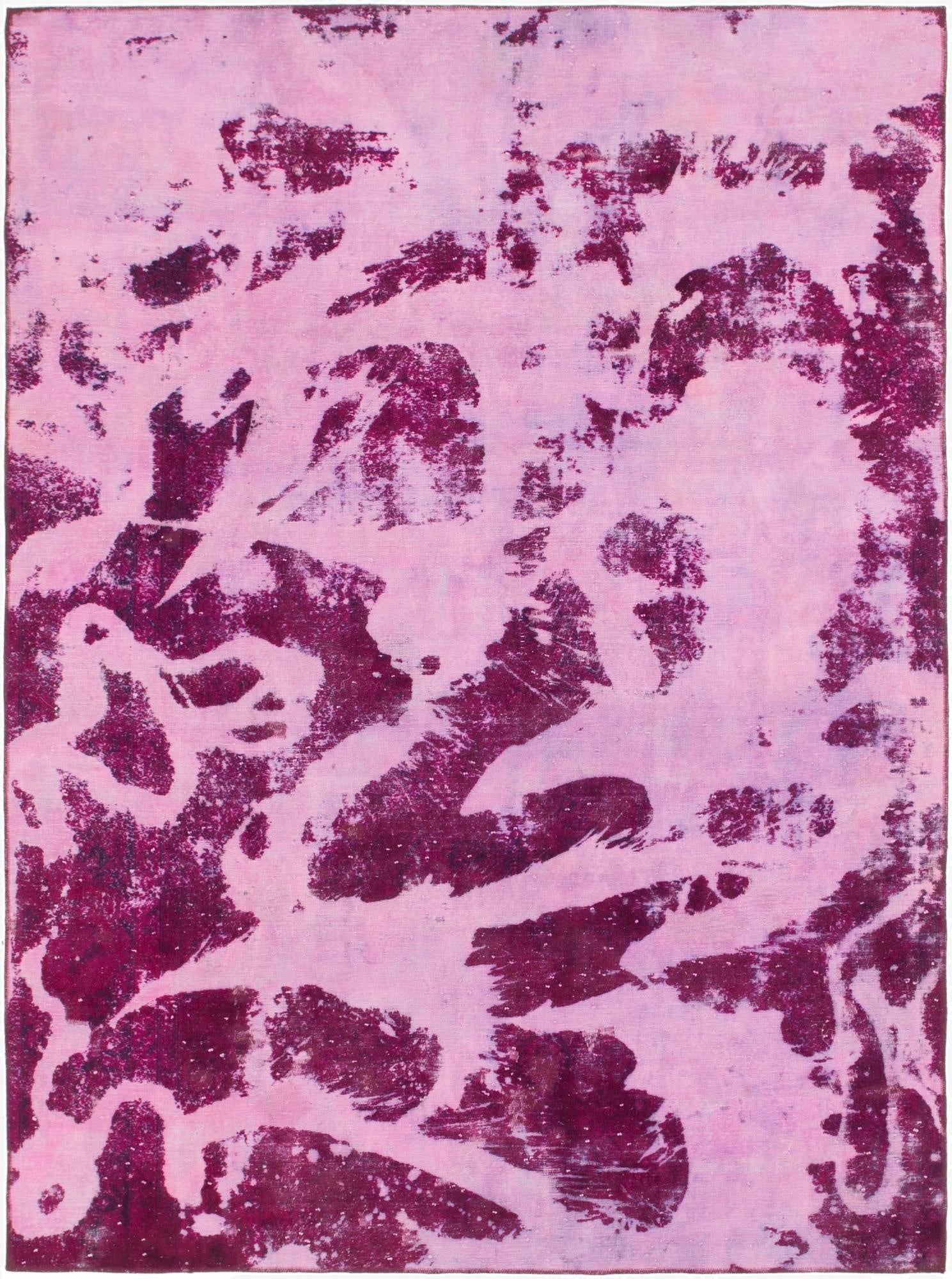  7' 5 x 10'  Hand Knotted Ultra Vintage Persian Wool Rug