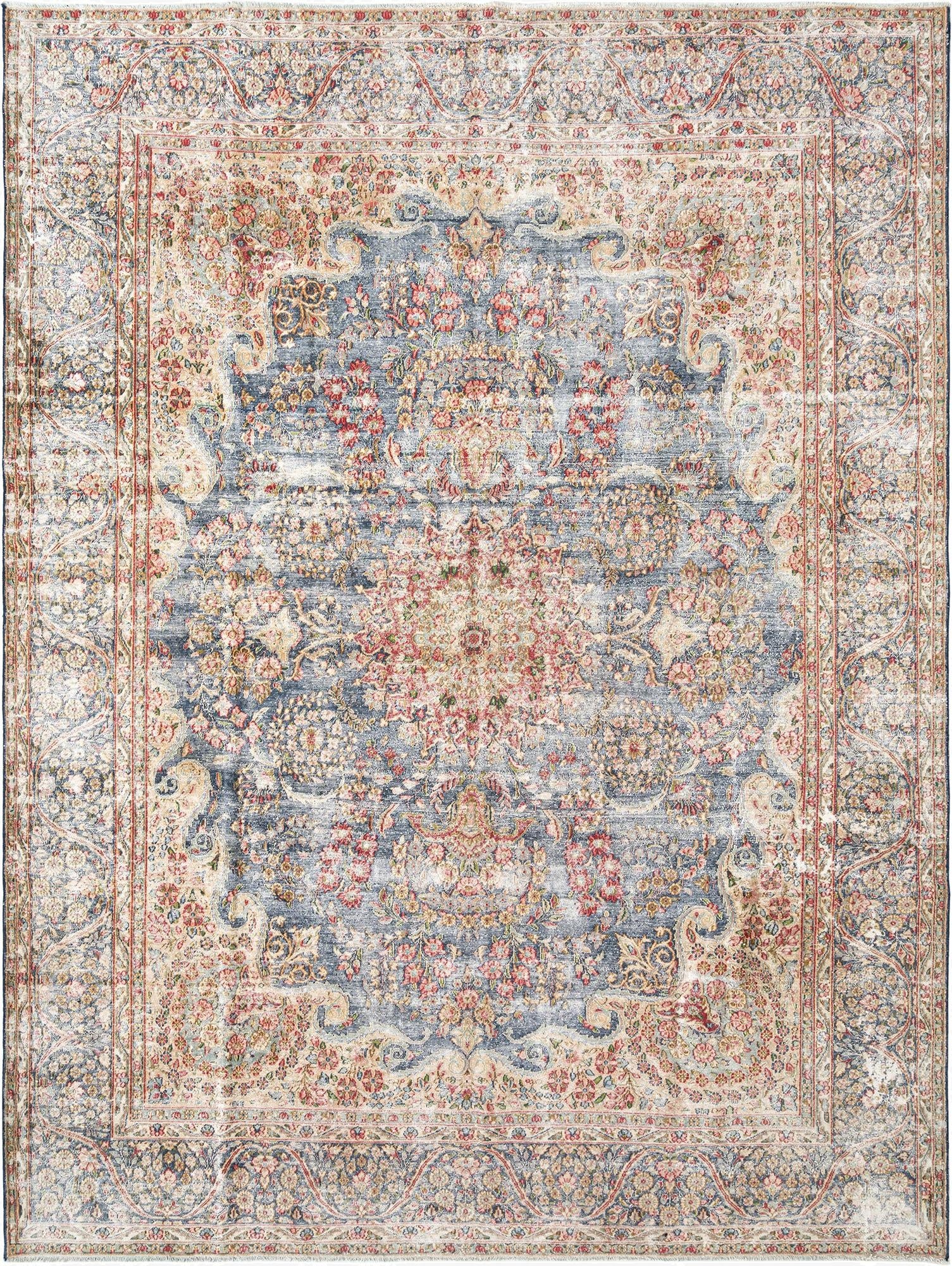  9' 9 x 12' 9 Vintage Royal Wool Rug