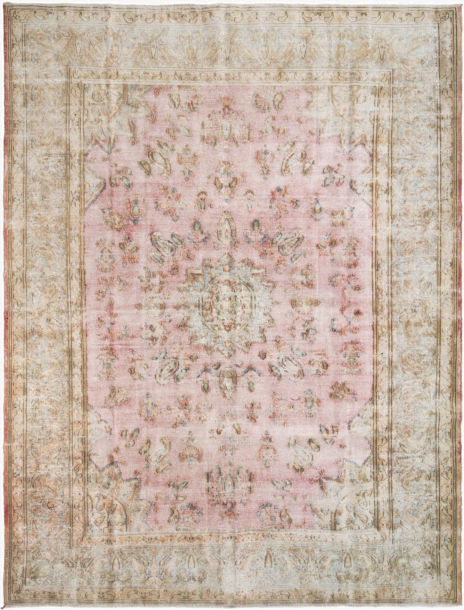  9' 9 x 13' Vintage Royal Wool Rug