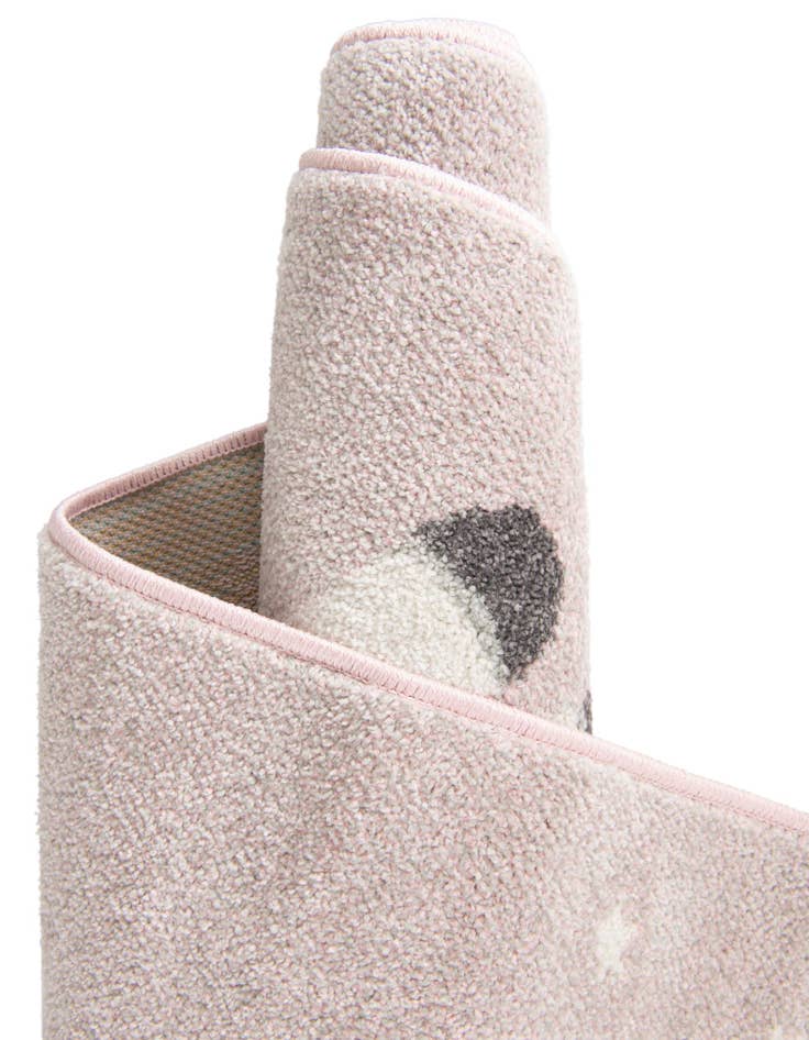 Detail image of  2' 2 x 2' 11 Unicorn Whimsy Kids Rug