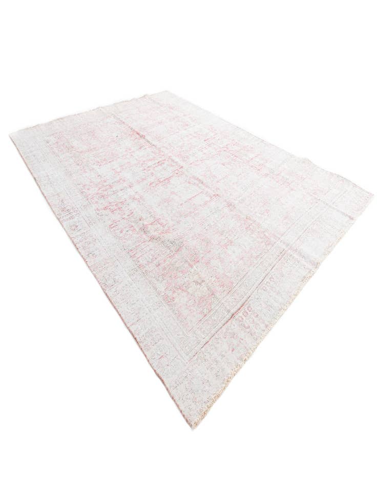 Detail image of  9' x 11' 8  Hand Knotted Ultra Vintage Persian Wool Rug