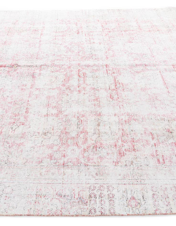 Detail image of  9' x 11' 8  Hand Knotted Ultra Vintage Persian Wool Rug