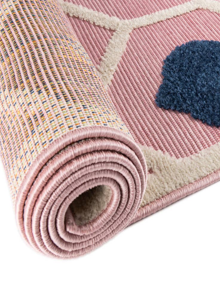 Detail image of  5' 3 x 5' 3  Washable Aruba Indoor / Outdoor Round Rug