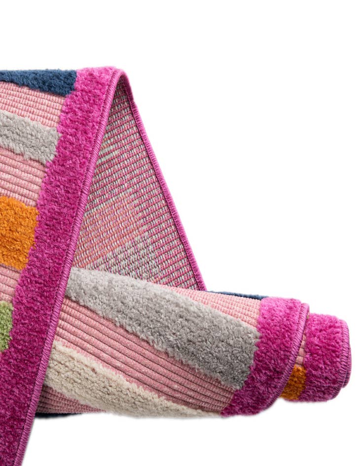 Detail image of  3' 3 x 3' 3  Washable Aruba Indoor / Outdoor Round Rug