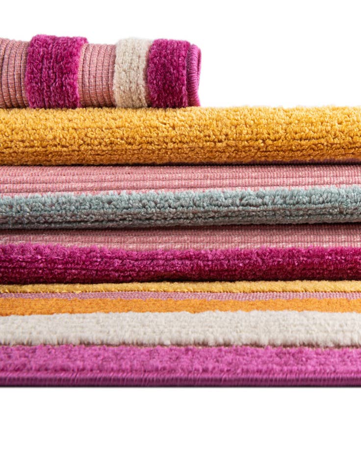 Detail image of  3' 3 x 3' 3  Washable Aruba Indoor / Outdoor Round Rug