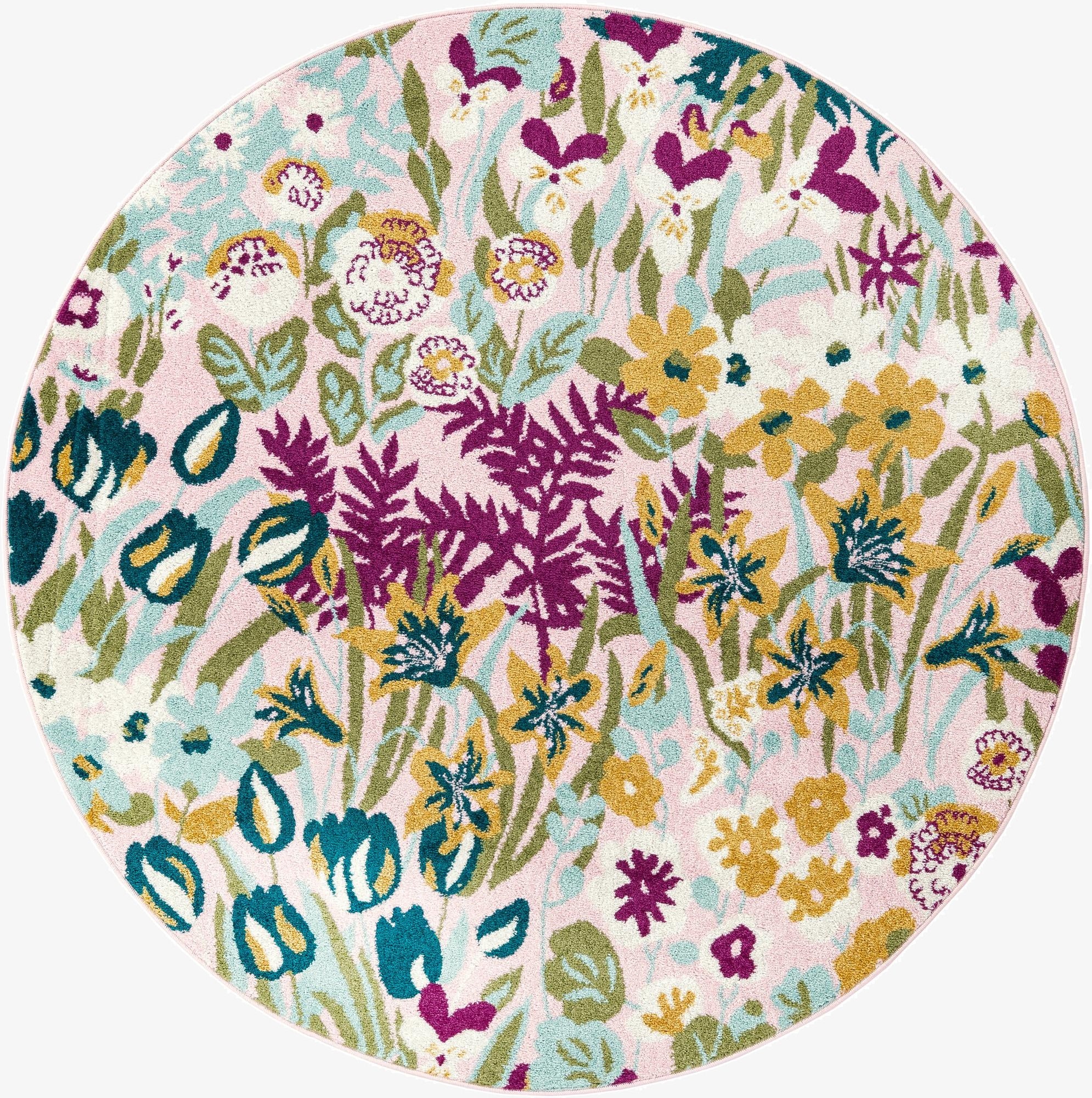 6' x 6' Bloom Round Rug