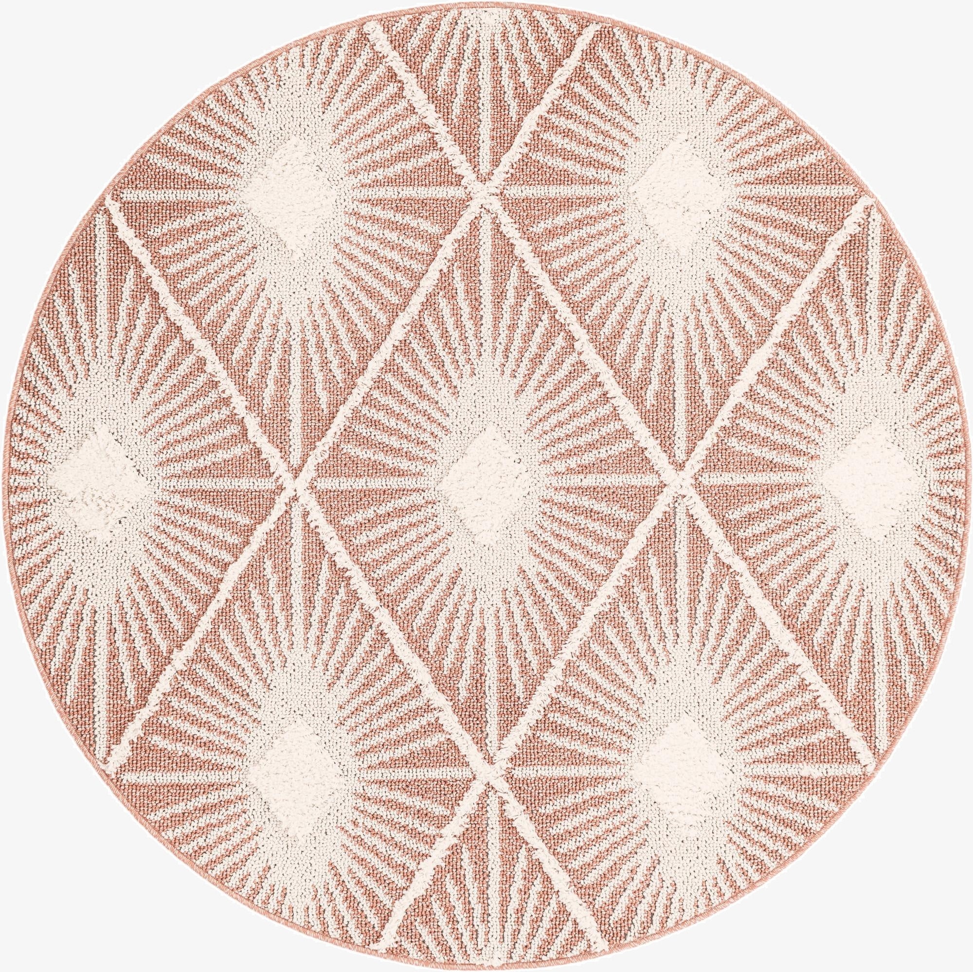  5' 3 x 5' 3 Boho Round Rug