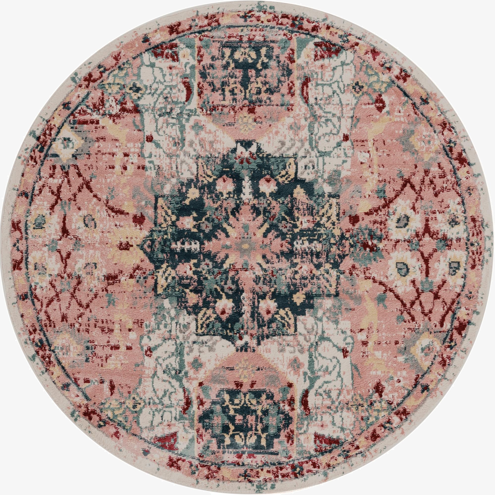  7' x 7' Charleston Round Rug