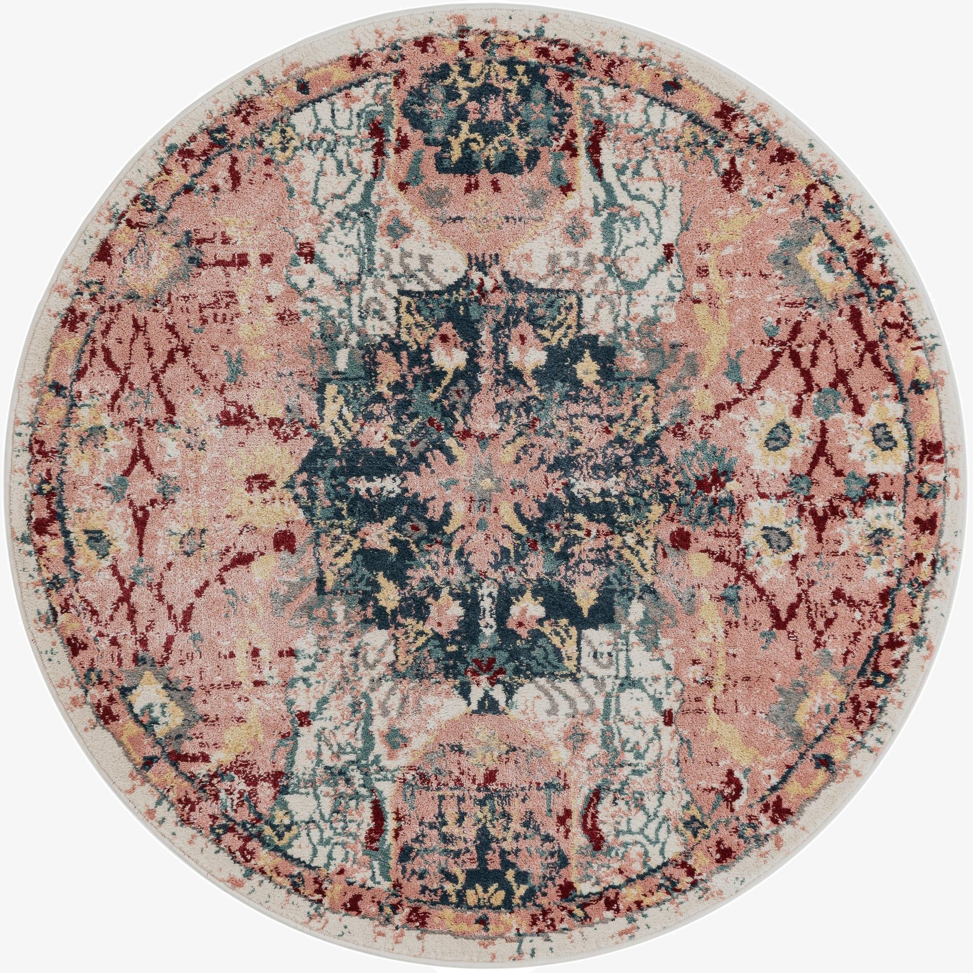  5' x 5' Charleston Round Rug