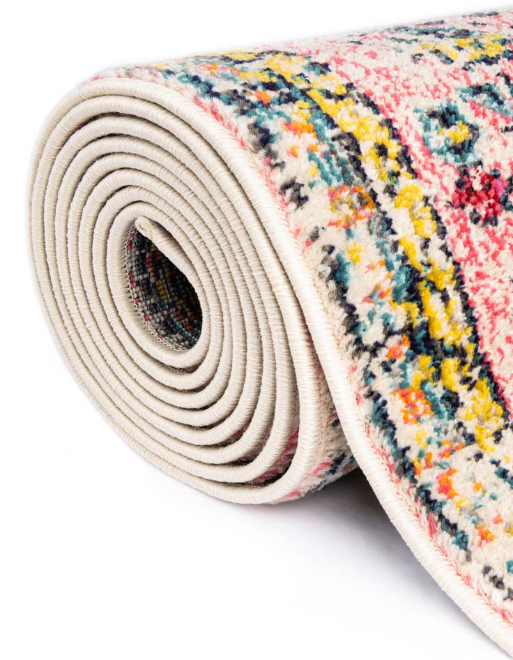 Detail image of  4' x 4'  Washable El Paso Round Rug