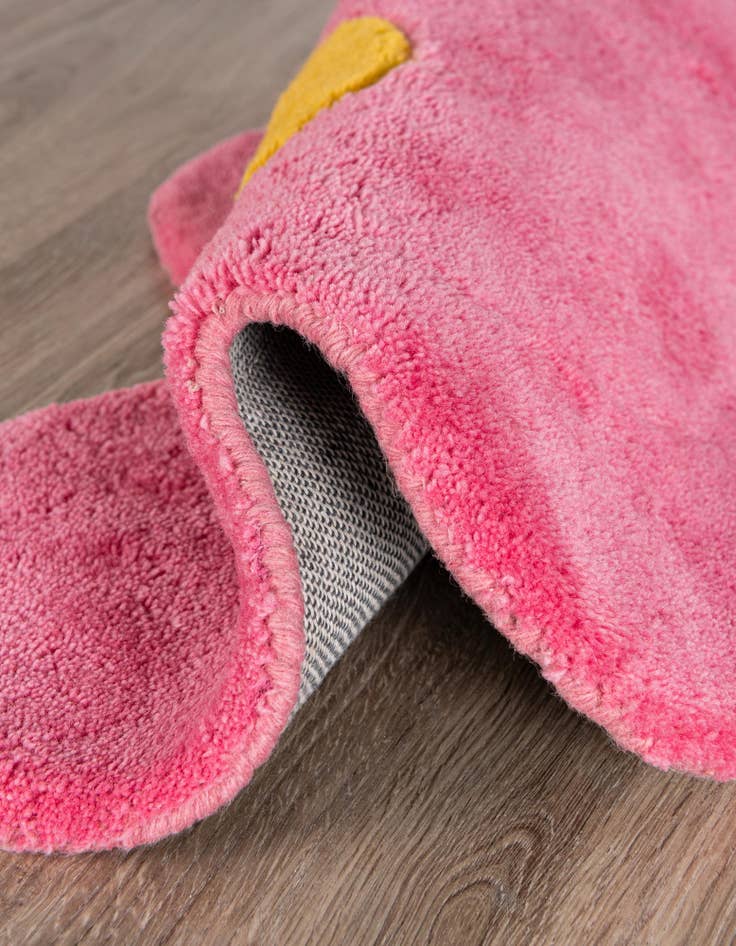 Detail image of  2' 2 x 2' 2 Happy Rugs Funky Flower Wool Round