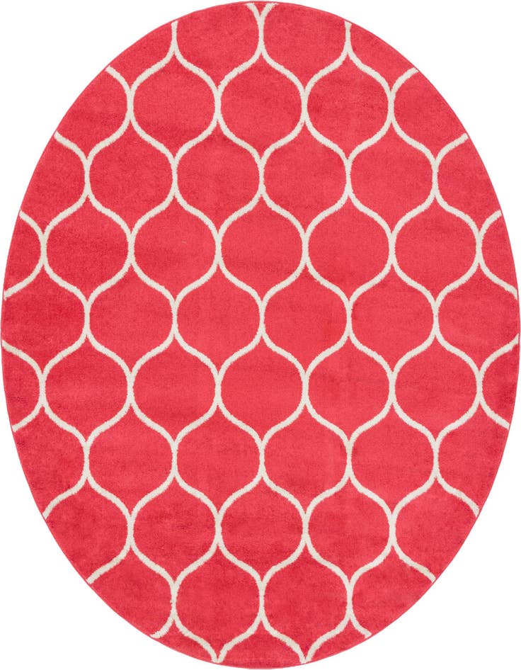 Detail image of  8' x 8' Lattice Frieze Round Rug