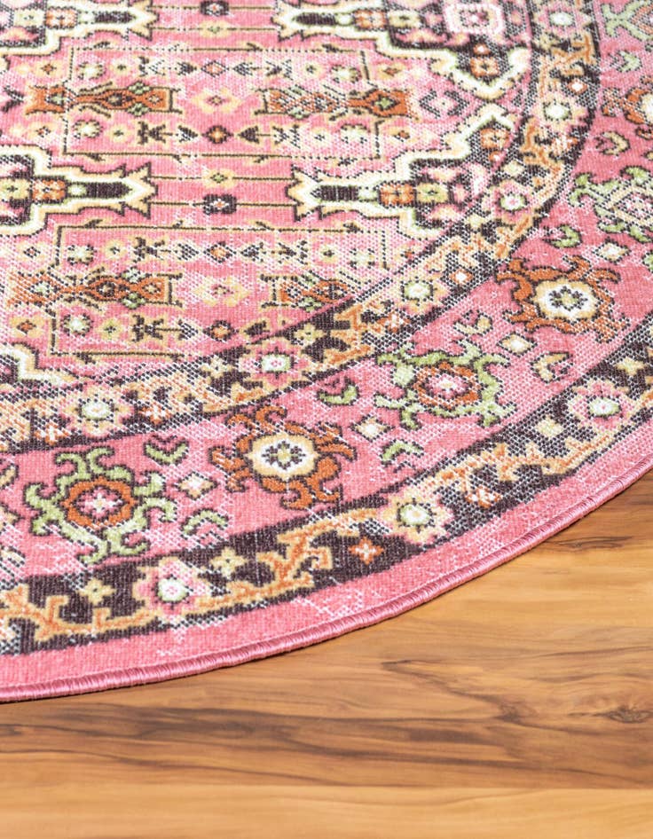 Detail image of  5' 3 x 5' 3 Lucerne Round Rug