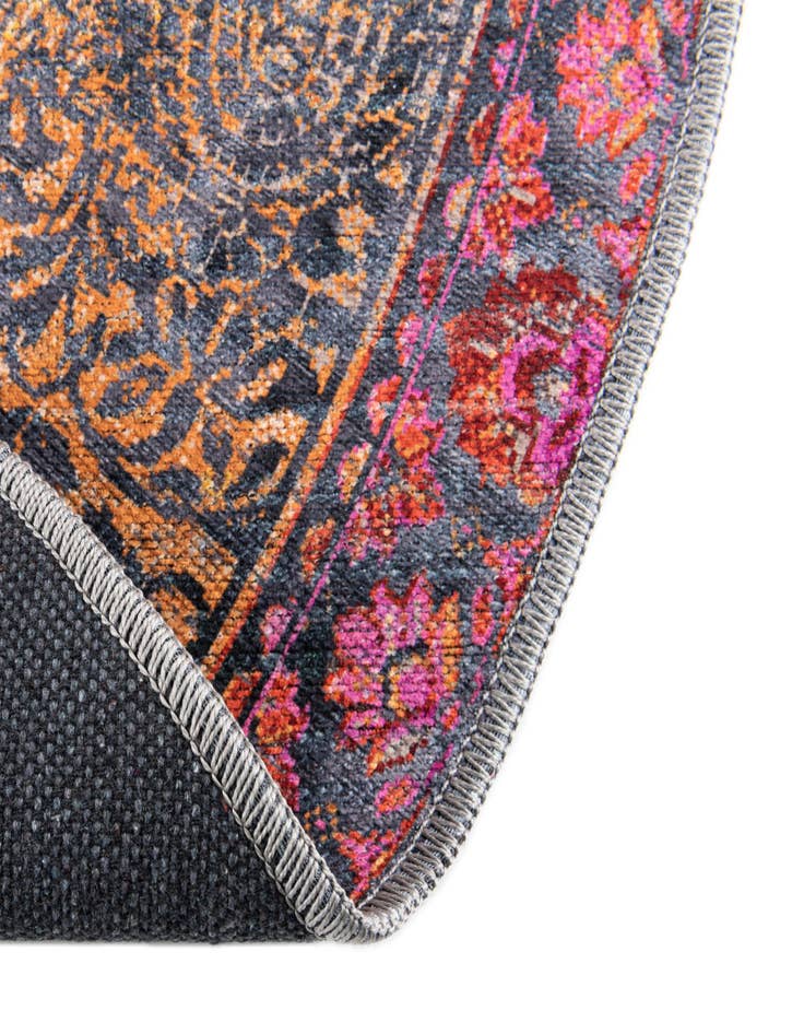 Detail image of  4' x 4'  Washable Mangata Round Rug