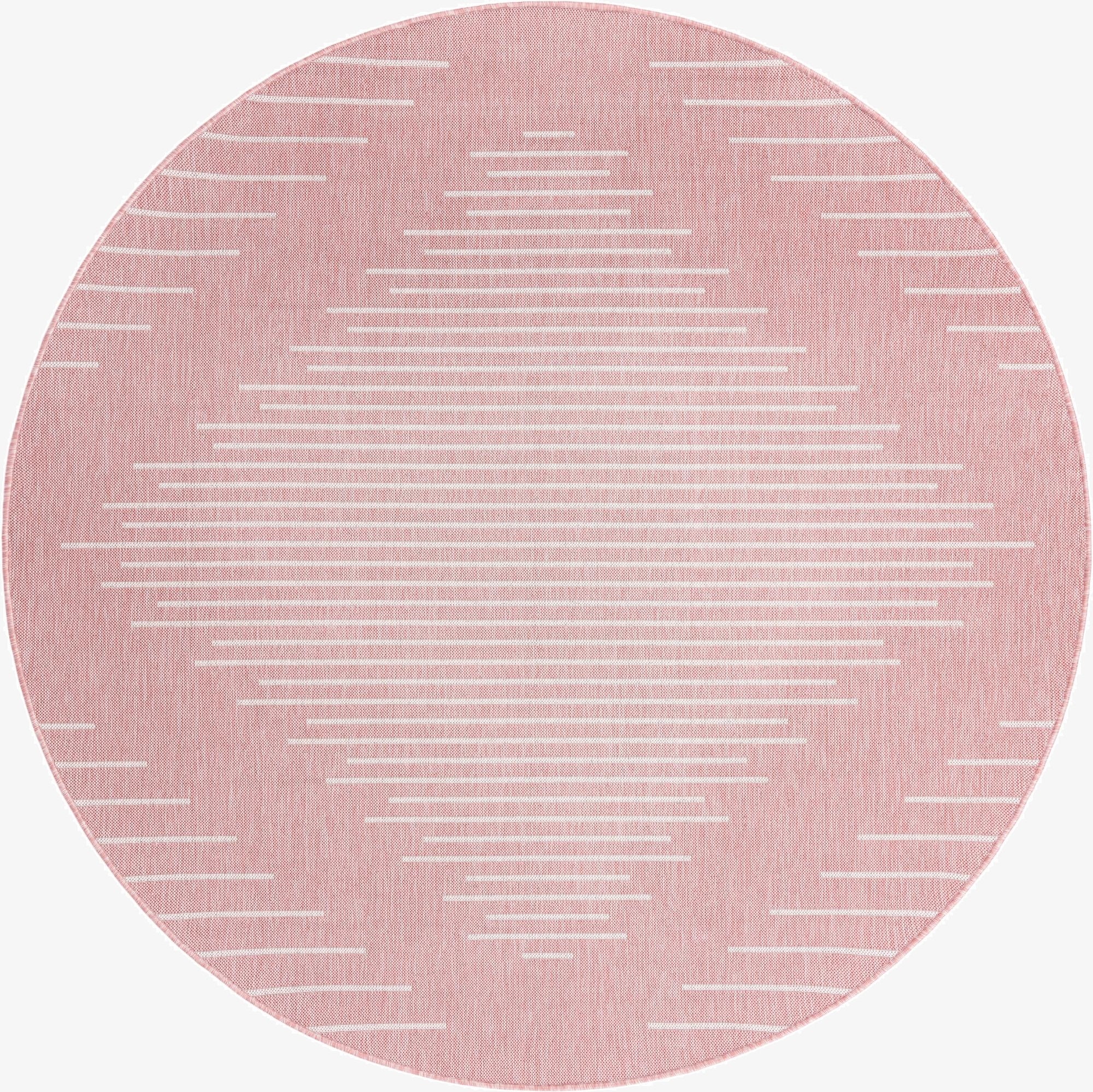  13' x 13'  Washable Modern Indoor / Outdoor Round Rug