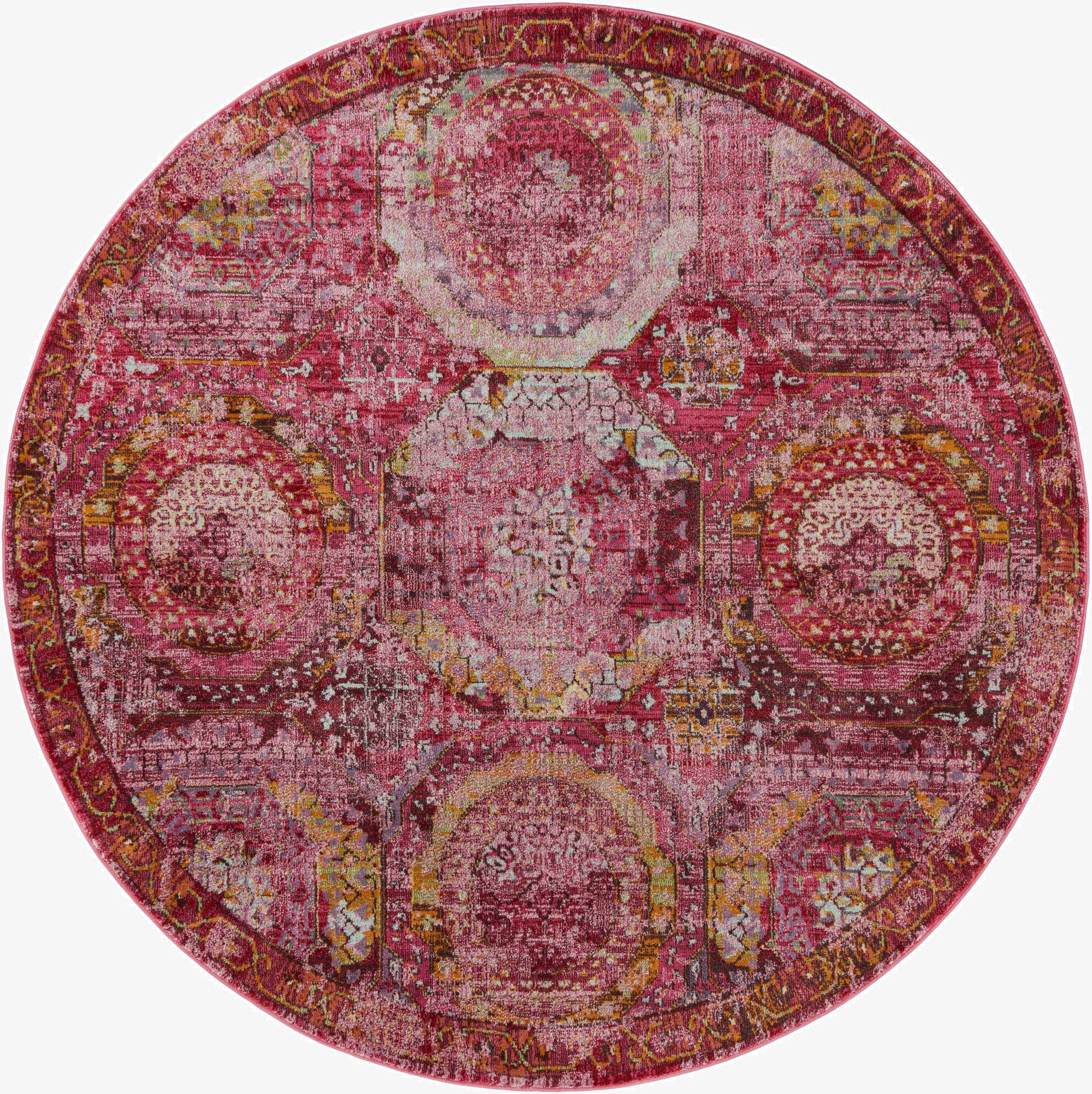  7' x 7' Santiago Round Rug