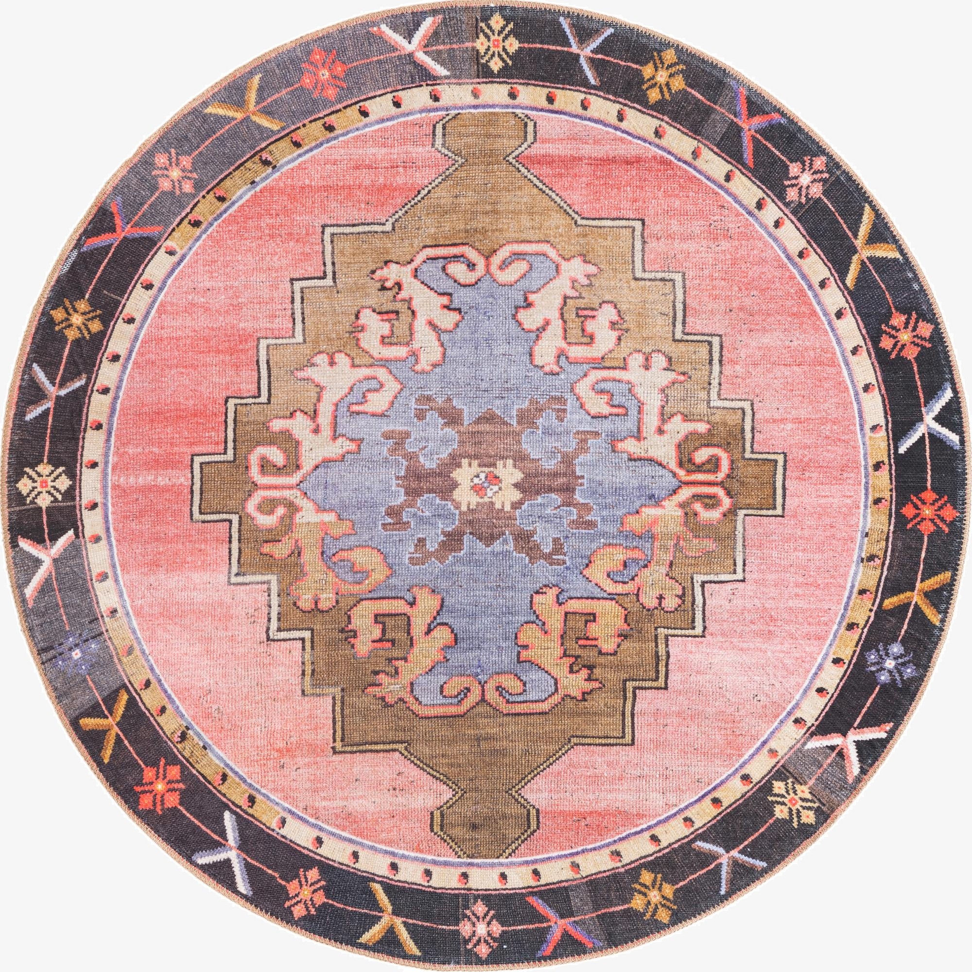  5' x 5' Timeless Round Rug
