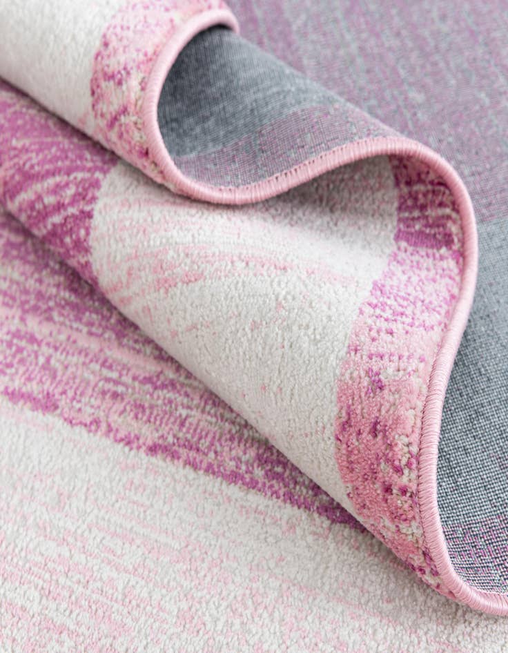 Detail image of Jill Zarin 5' 3 x 5' 3 Uptown Yorkville Round Rug