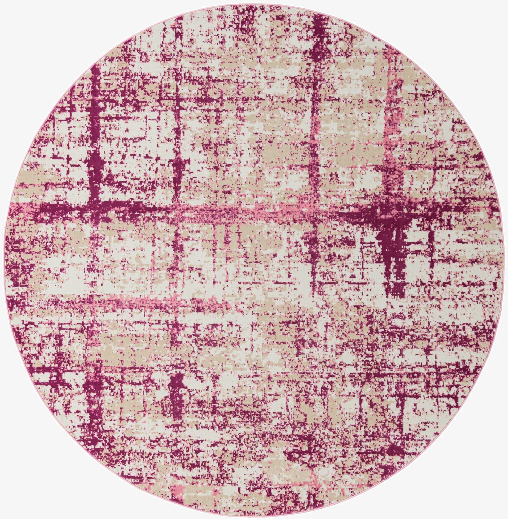 Jill Zarin 7' 10 x 7' 10 Uptown Lexington Avenue Round Rug