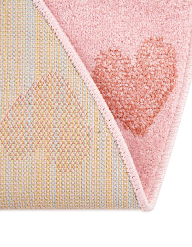 Detail image of  7' 10 x 7' 10 Cat Whimsy Kids Round Rug