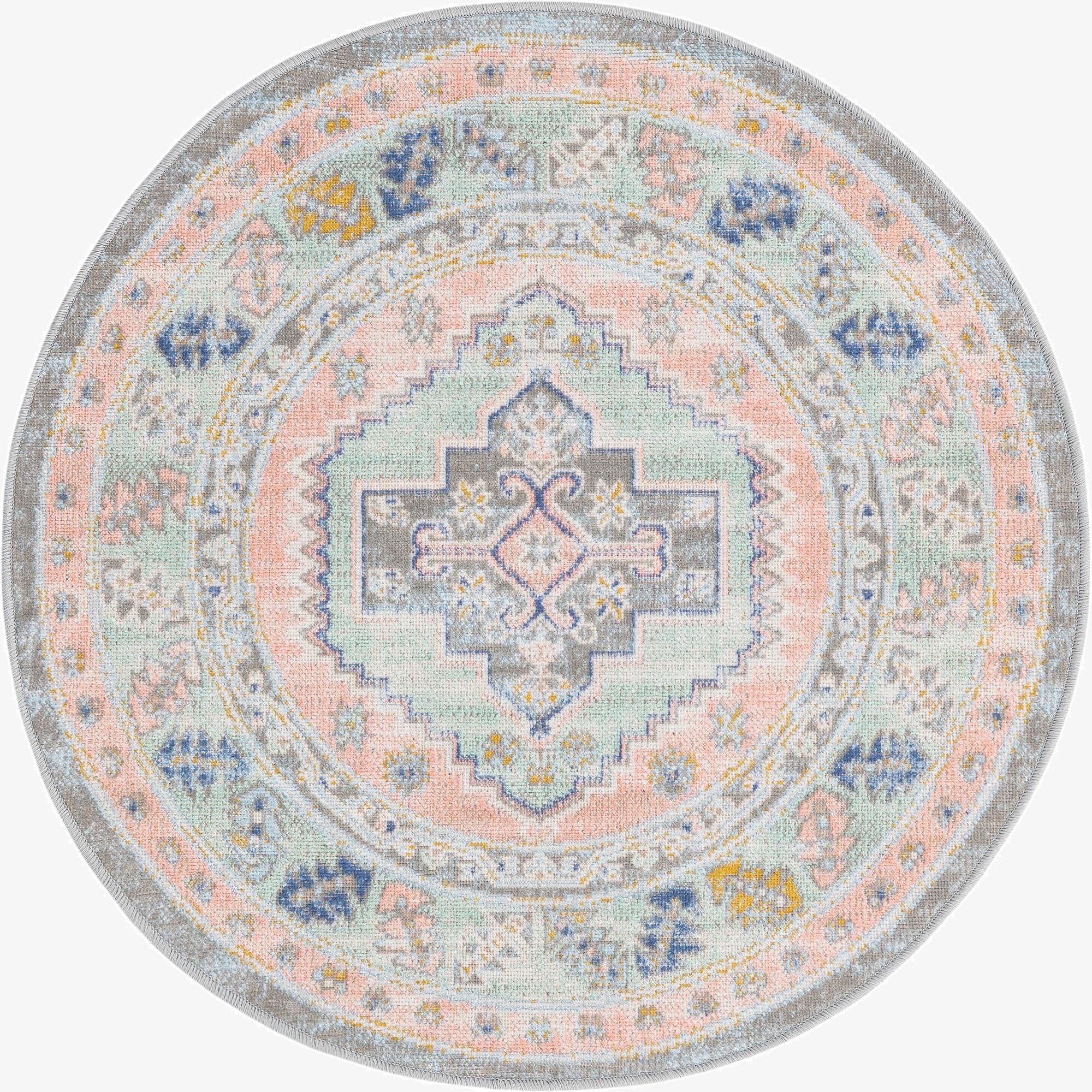 3' 3 x 3' 3 Whitney Round Rug