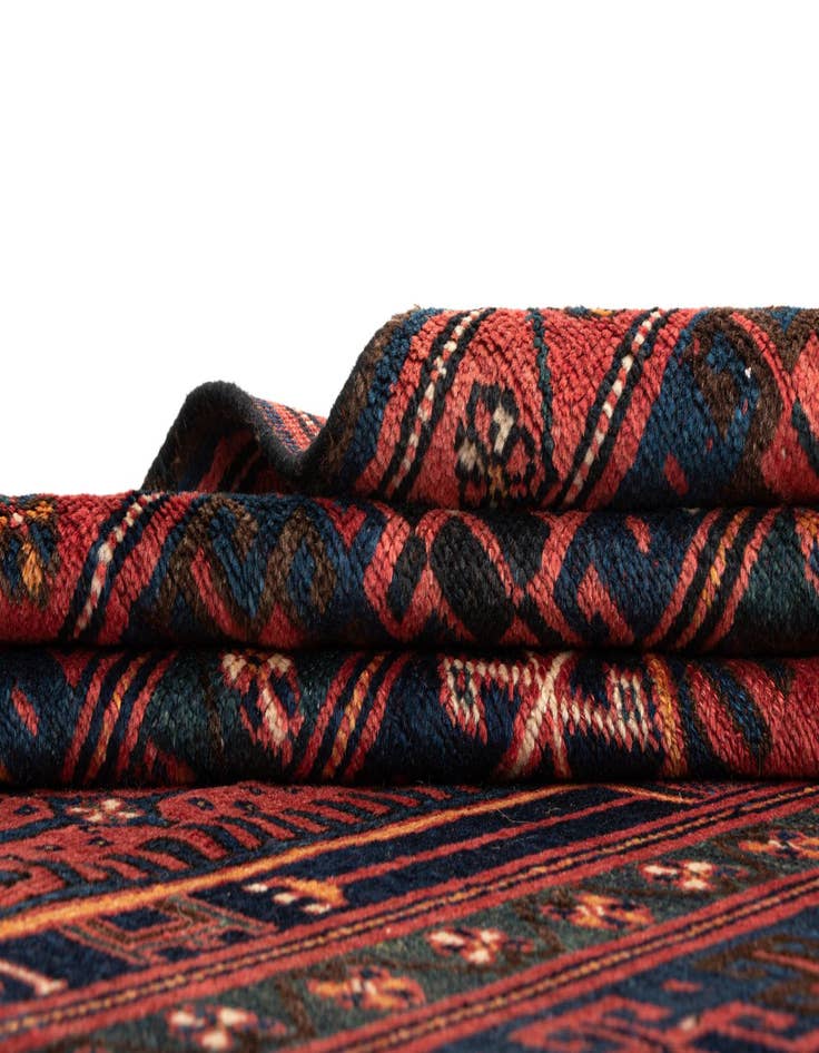 Detail image of  4' 7 x 9' 7 Afshar Wool Runner Rug