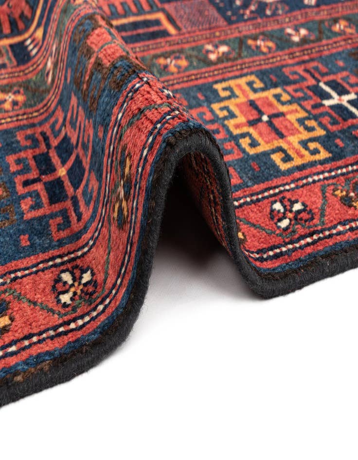 Detail image of  4' 7 x 9' 7 Afshar Wool Runner Rug