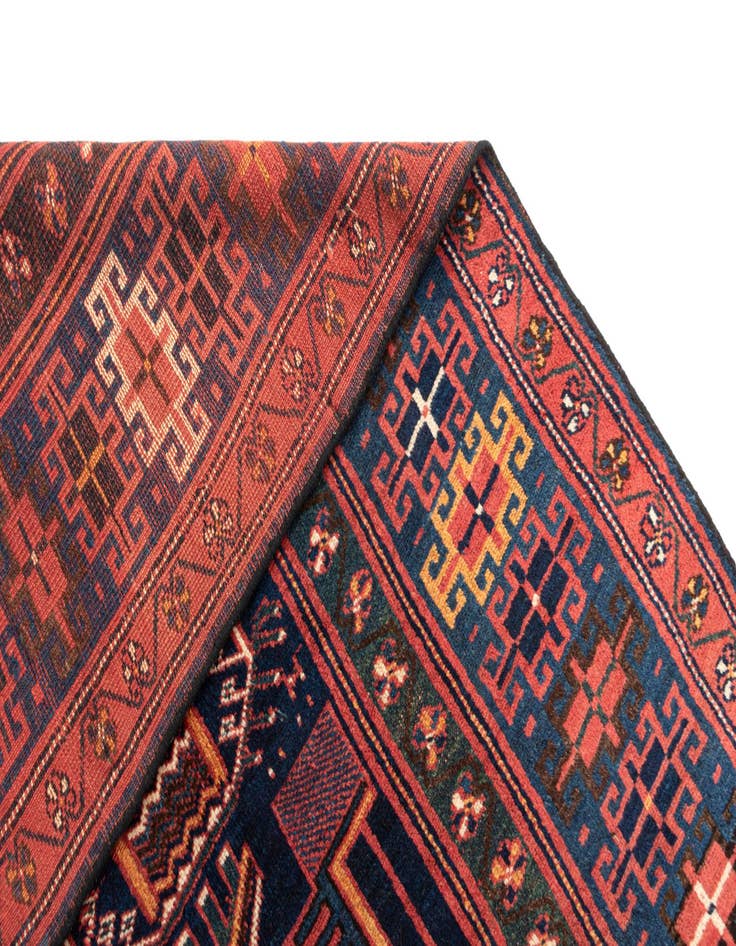 Detail image of  4' 7 x 9' 7 Afshar Wool Runner Rug