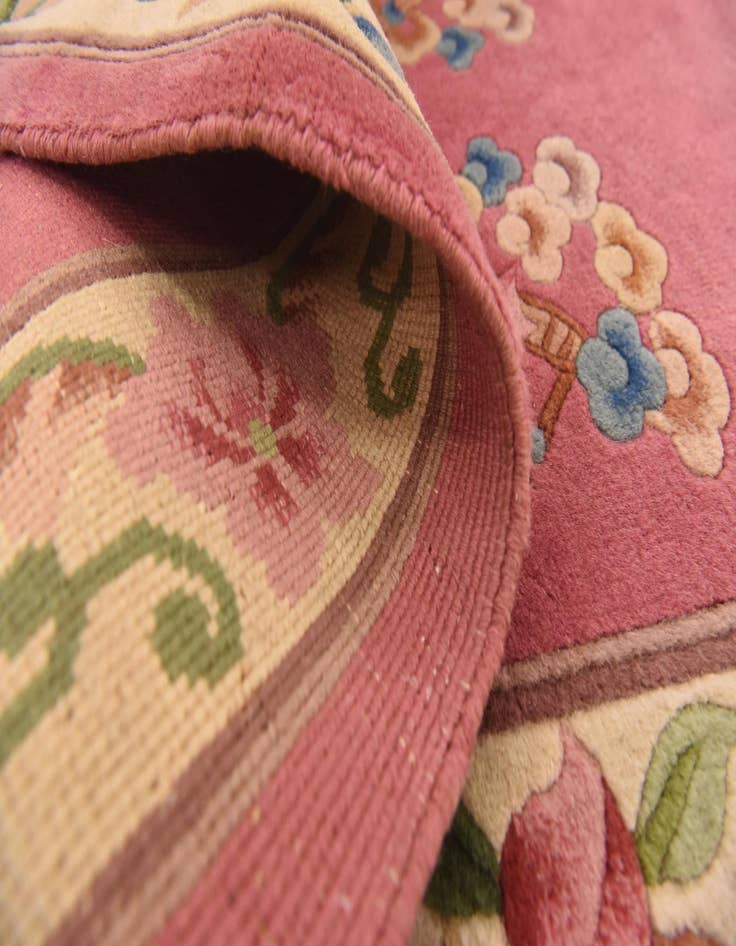 Detail image of 2' 10 x 11' 5 Hand Knotted Antique Finish Wool Runner Rug