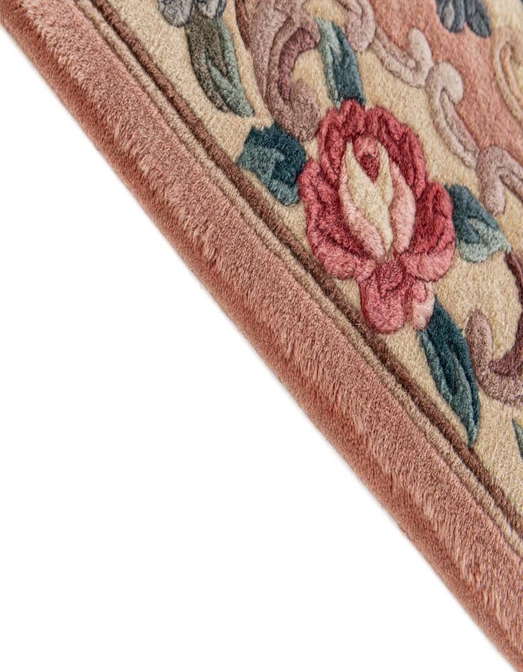 Detail image of  2' 4 x 10' 5  Hand Knotted Antique Finish Wool Runner Rug