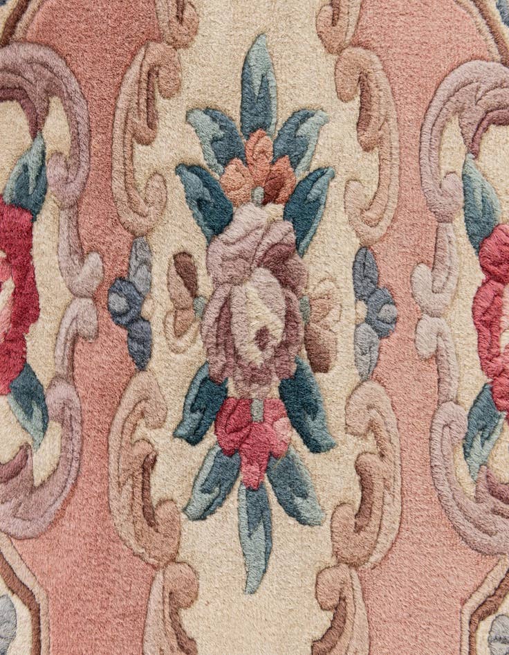 Detail image of  2' 4 x 10' 5  Hand Knotted Antique Finish Wool Runner Rug