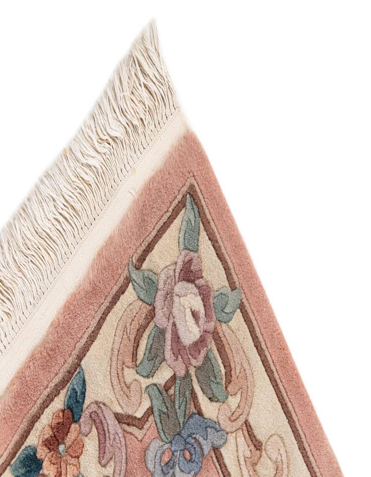 Detail image of  2' 4 x 10' 5  Hand Knotted Antique Finish Wool Runner Rug