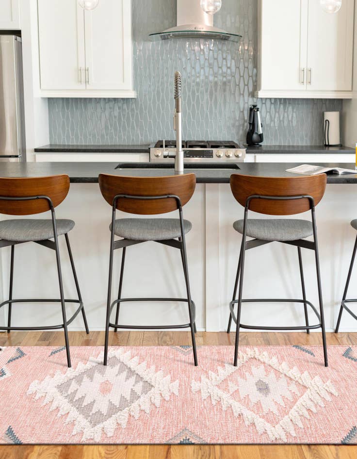 Detail image of  2' 2 x 8' 2  Hand Woven Arizona Wool Runner Rug