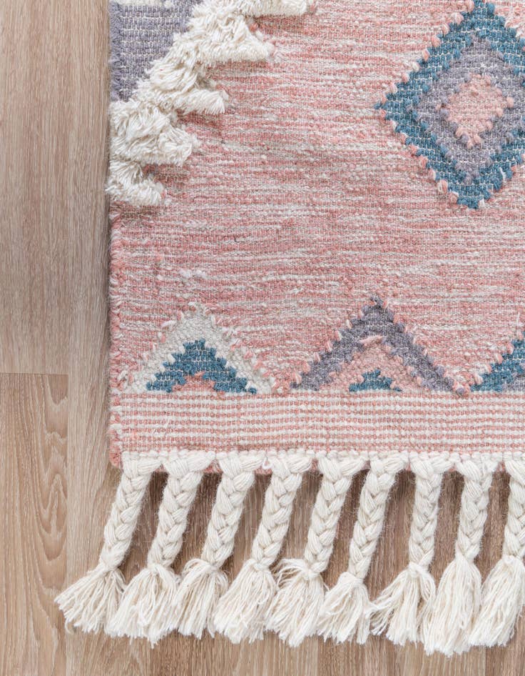 Detail image of  2' 2 x 8' 2  Hand Woven Arizona Wool Runner Rug